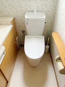 トイレをリフォーム致しました。